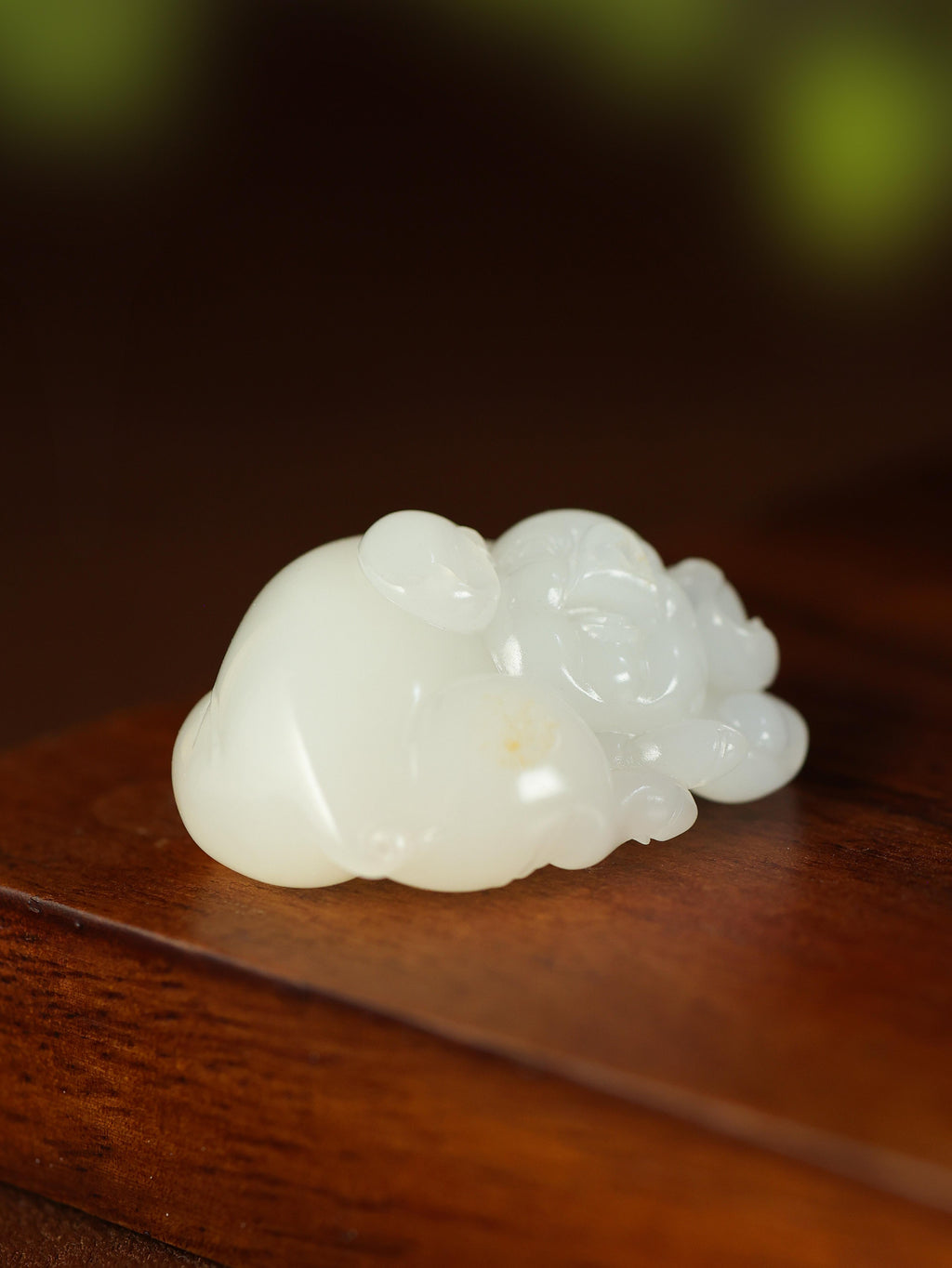 和田玉籽料福猪挂件（yc234000）
