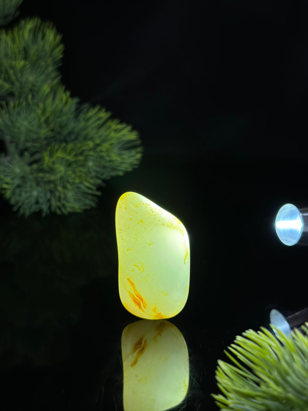 新疆和田玉白玉洒金皮精品挂件籽（yc479028）