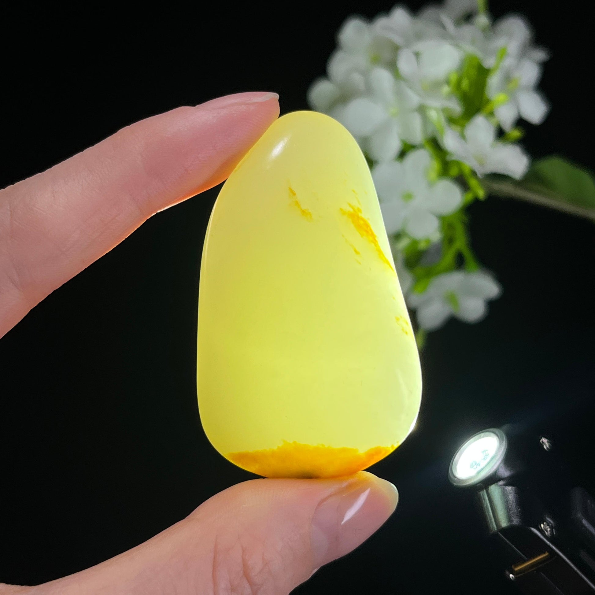 和田玉白玉红皮籽料原石（yc308819）