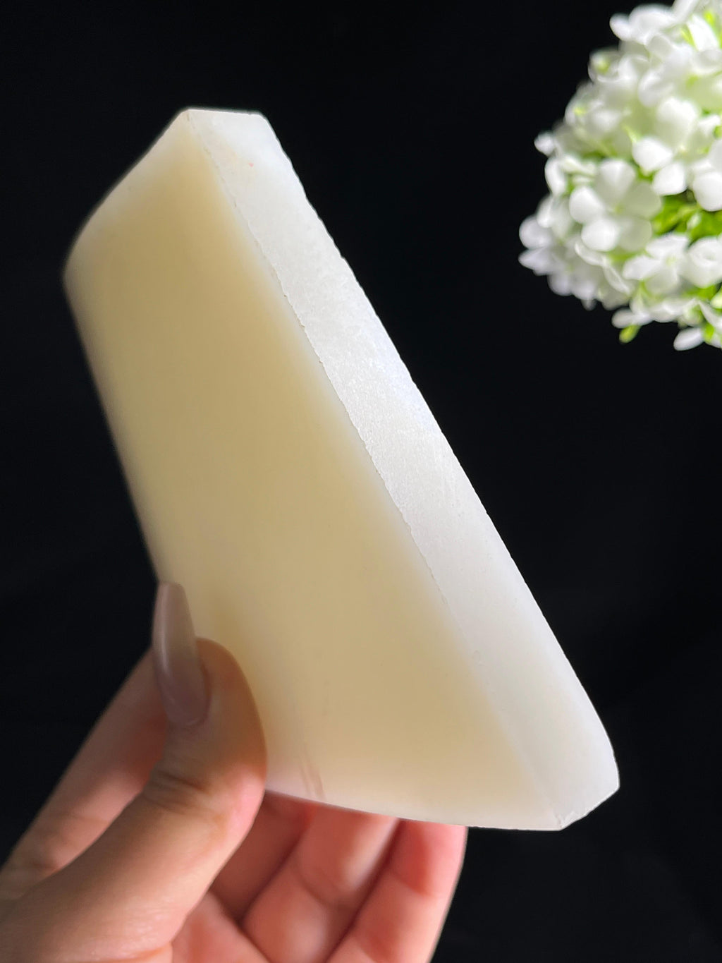 新疆天然和田玉白玉籽料原石毛料私人订制挂件手镯板料2（yc262207）