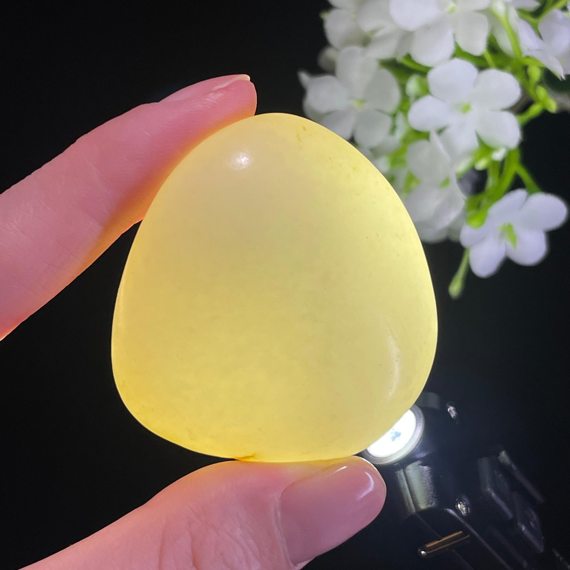 新疆天然和田玉“清润含光”洒金皮籽料（yc322331）