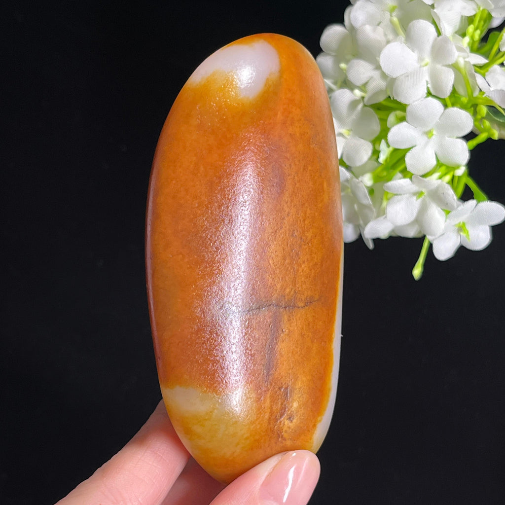 和田玉黄沁“金包银玺”收藏级金包银籽料（yc330268）