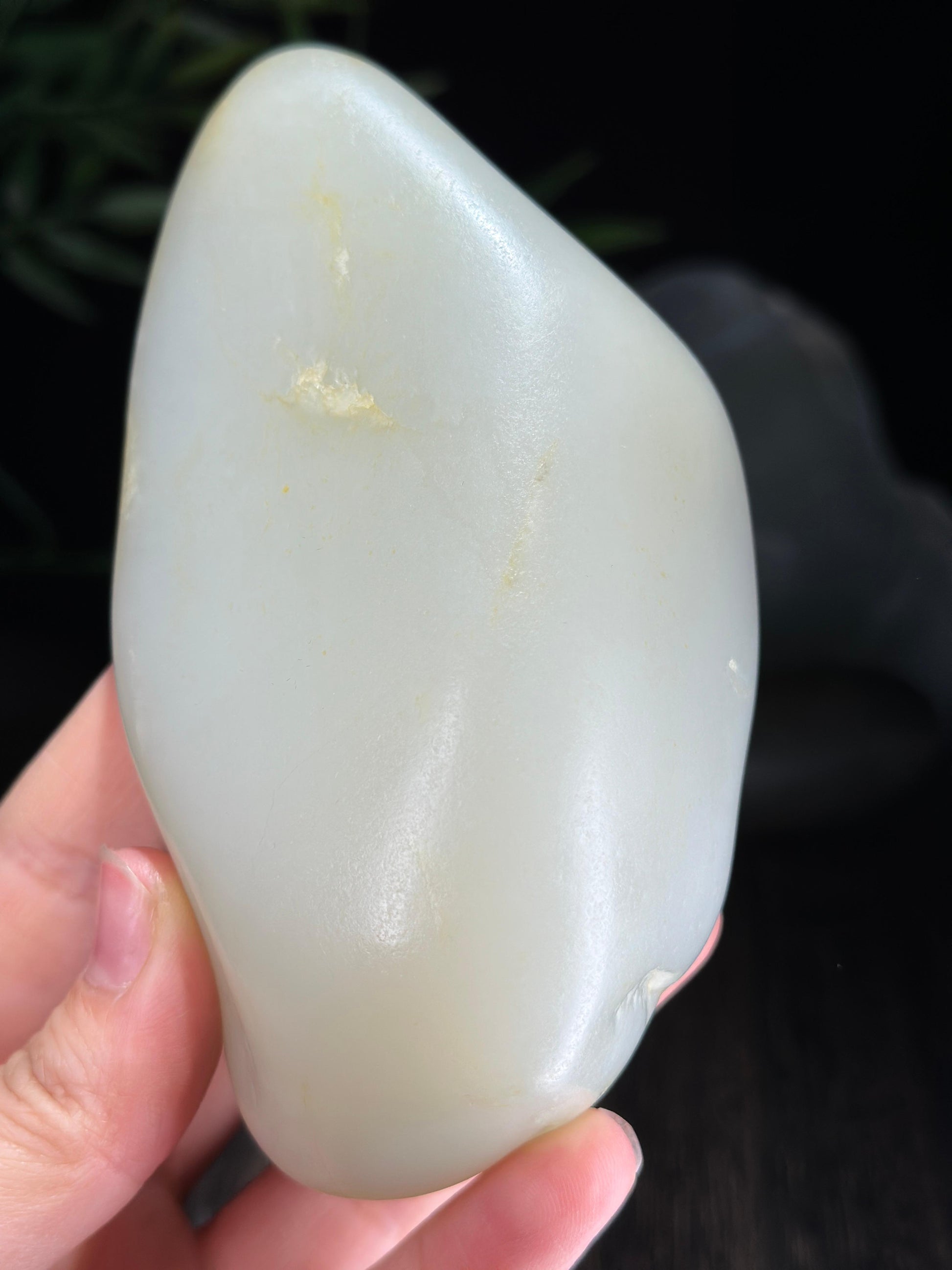 新疆和田玉臻品白玉籽料摆件（yc712397）