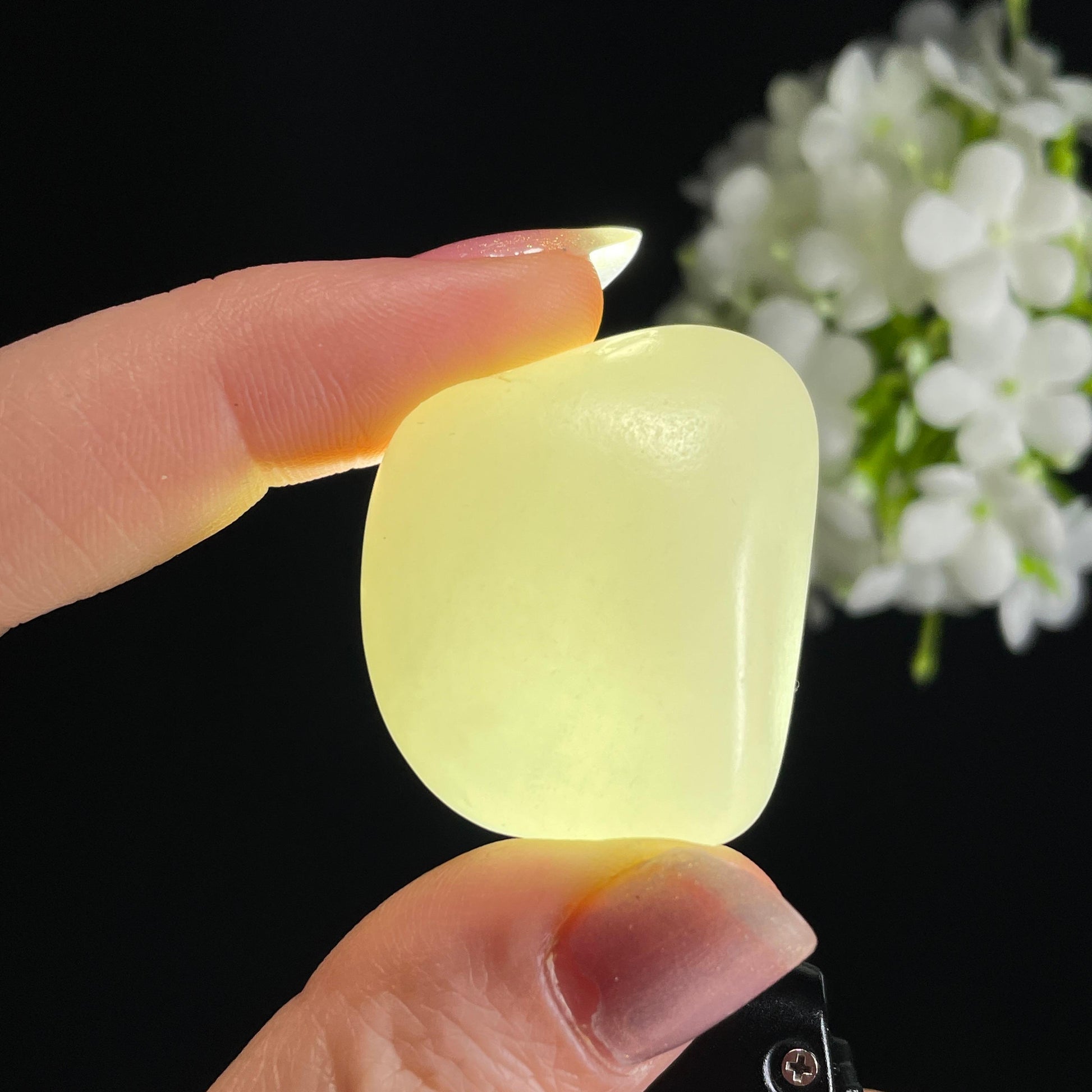 和田玉白玉“素璧方雪”光白籽籽料（yc328958）