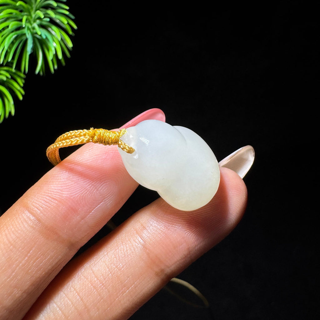 和田玉山料白玉葫芦（yc727166）
