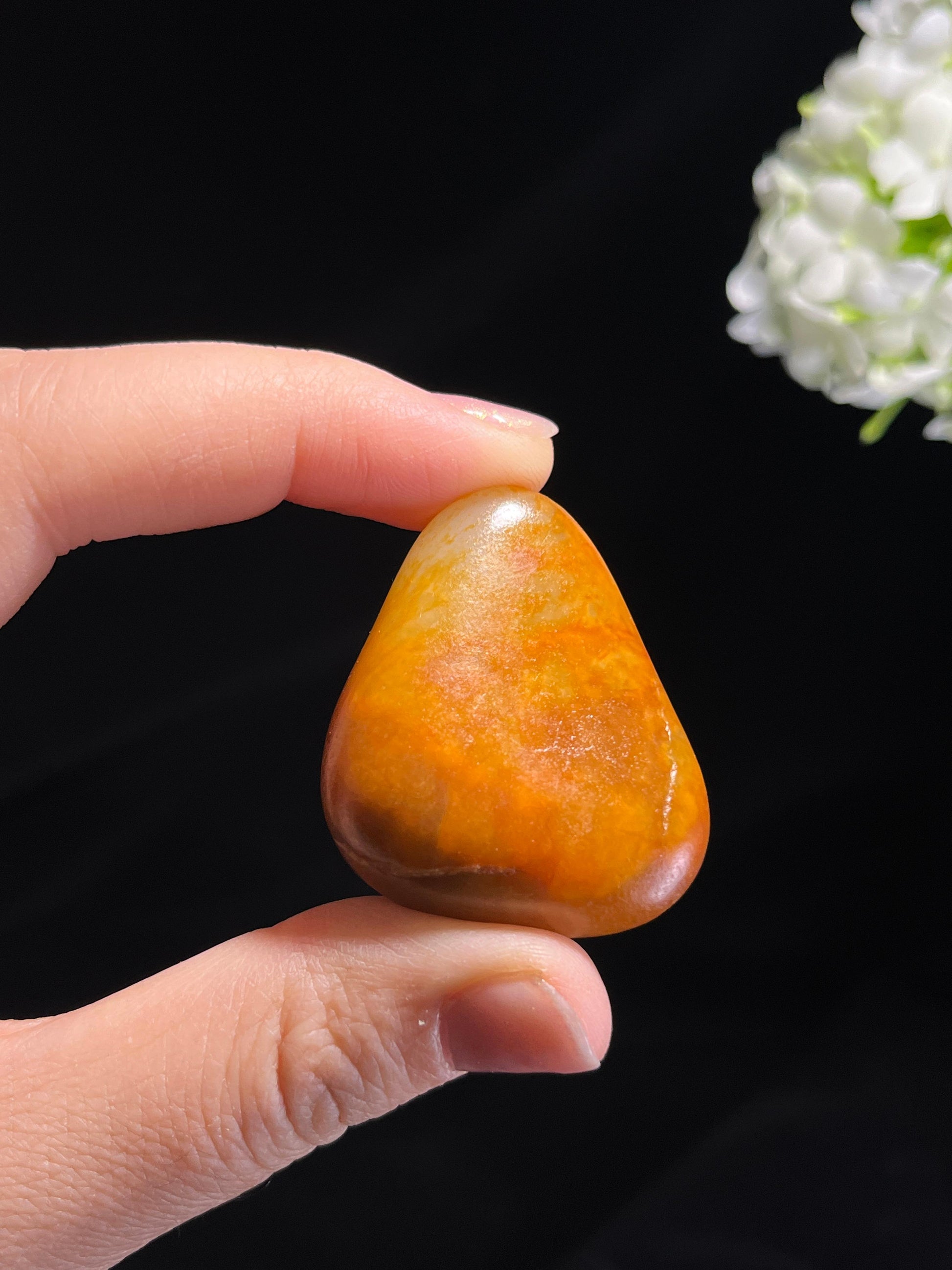 和田玉黄沁籽料原石（yc264600）