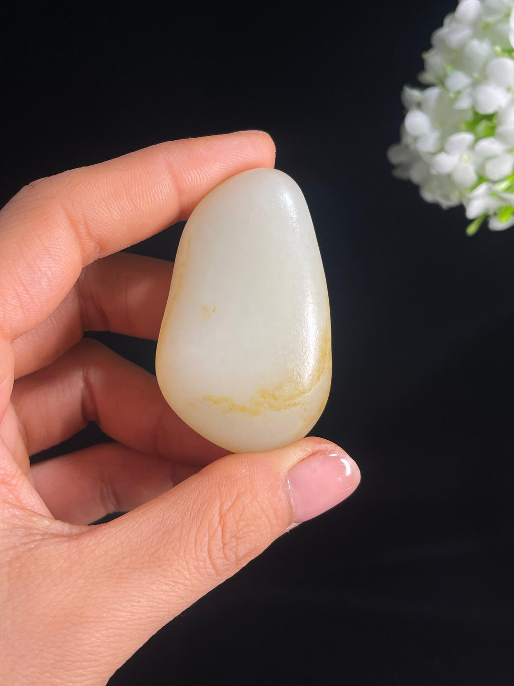 新疆天然和田玉籽料原石洒金皮挂件（yc266609）