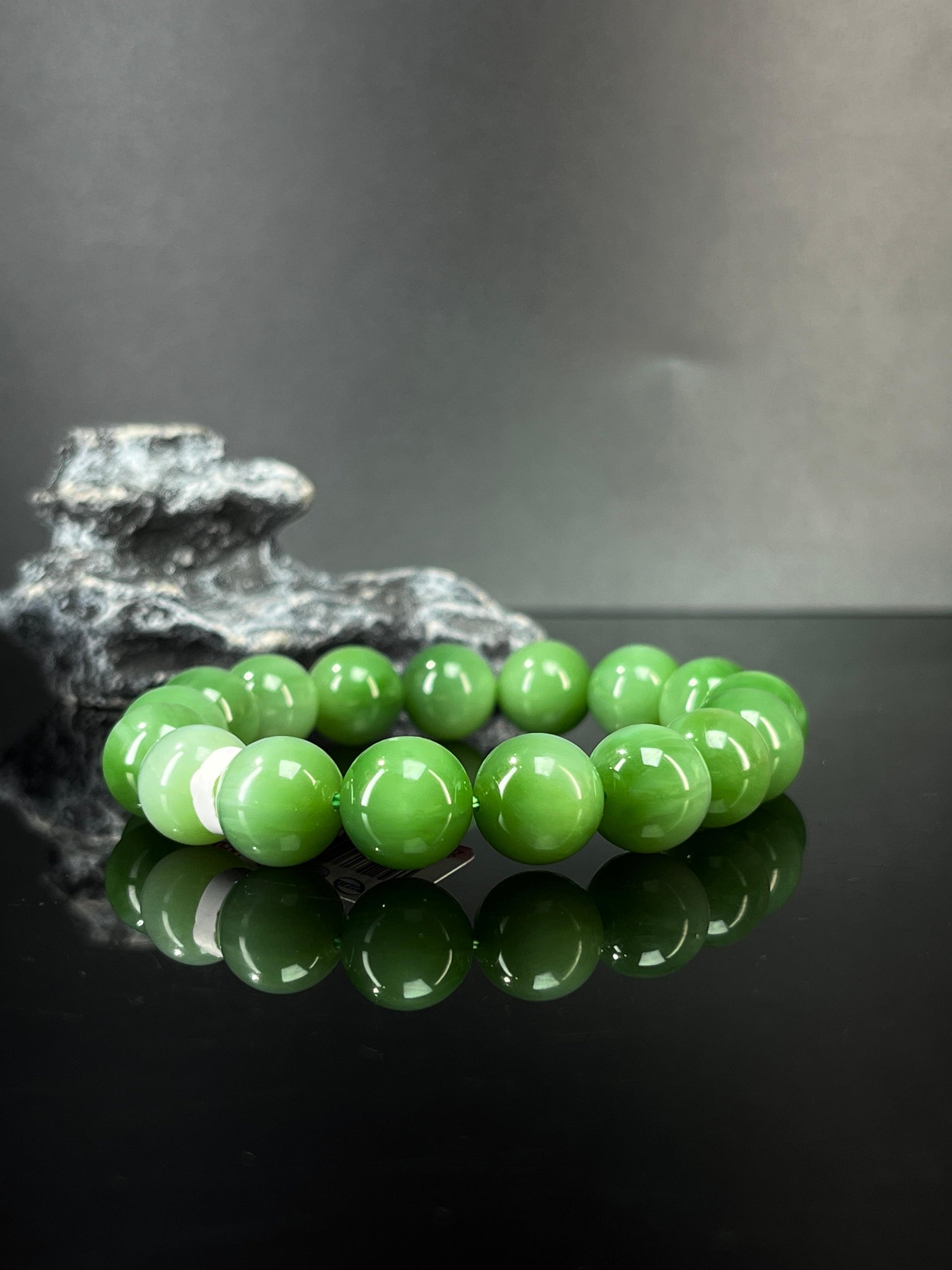 天然和田玉碧玉精品手串（yc240926）