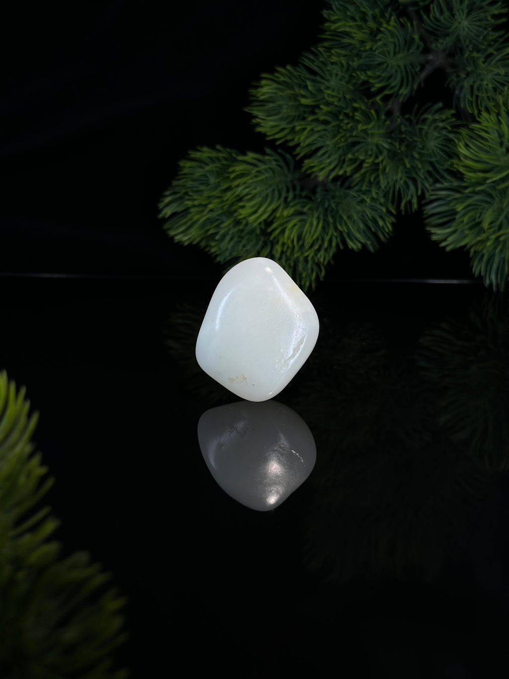 新疆和田玉珍品光白籽挂件（yc504363）