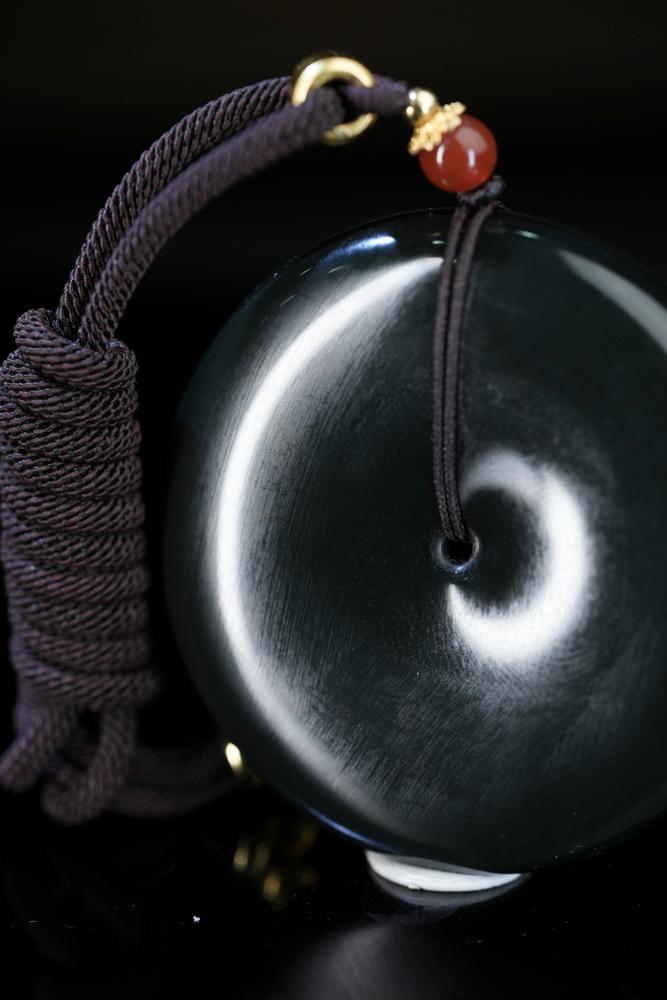 和田玉塔青平安扣（yc248318）