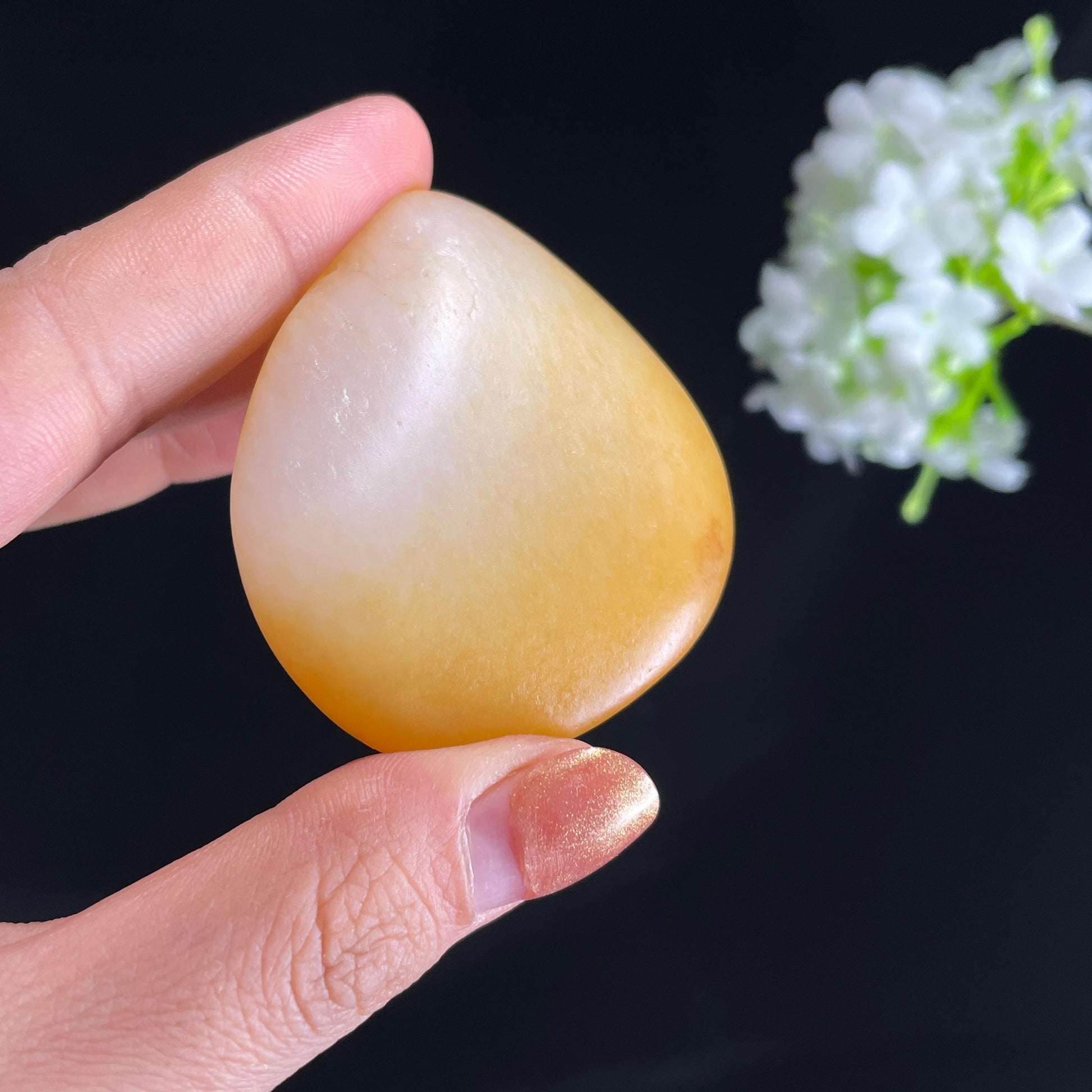 新疆天然和田玉“金龙鳞”金包银籽料（yc407902）