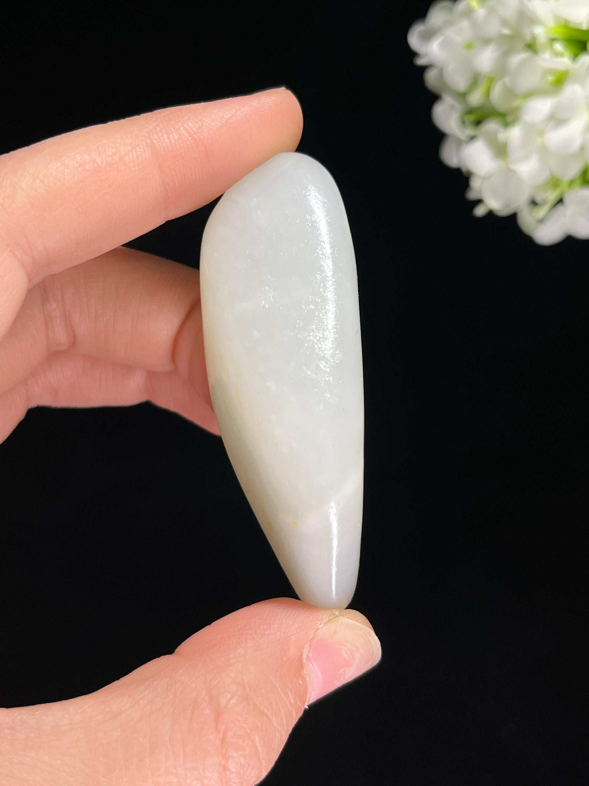 和田玉白玉籽料原石（yc258657）