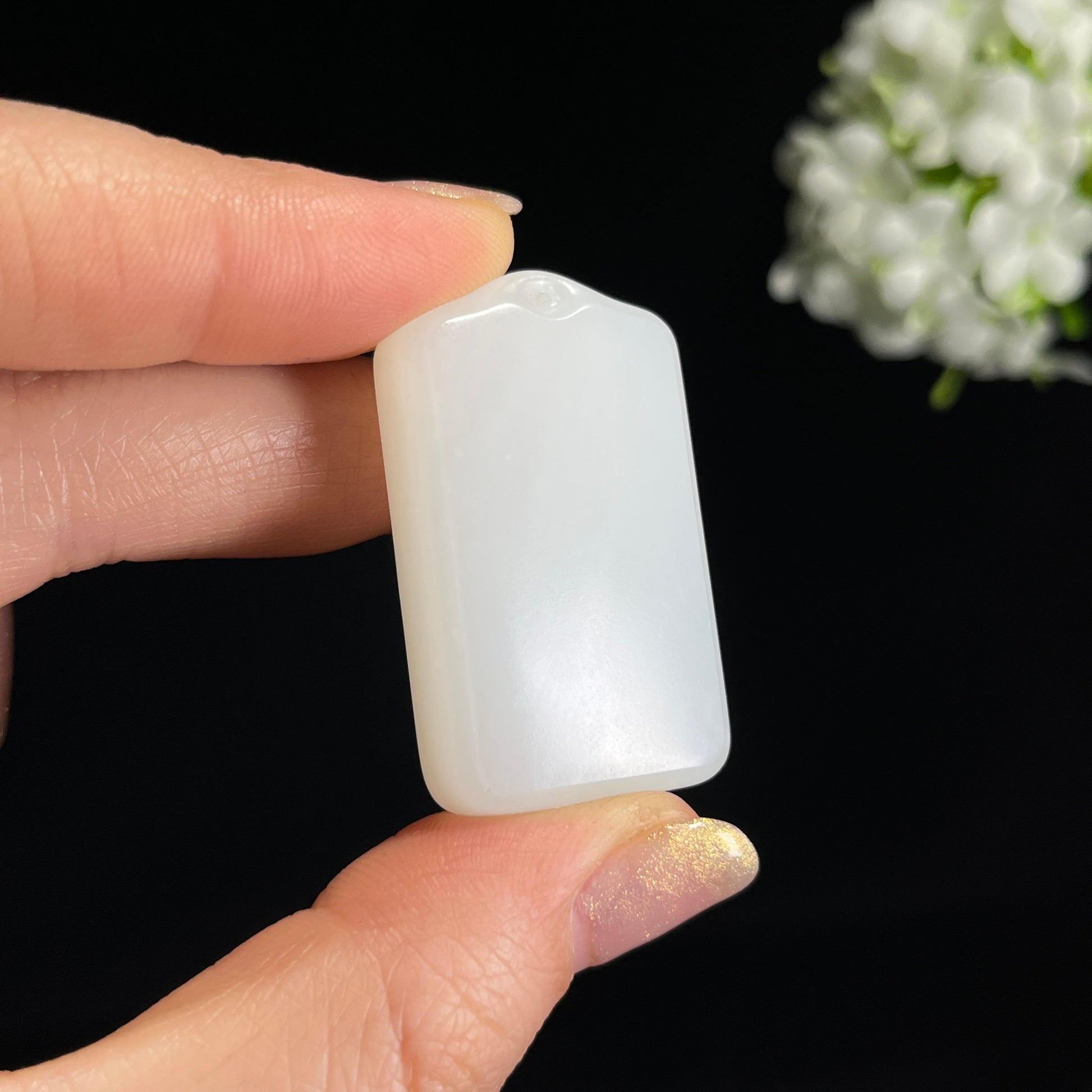 和田玉白玉挂件（yc298808）