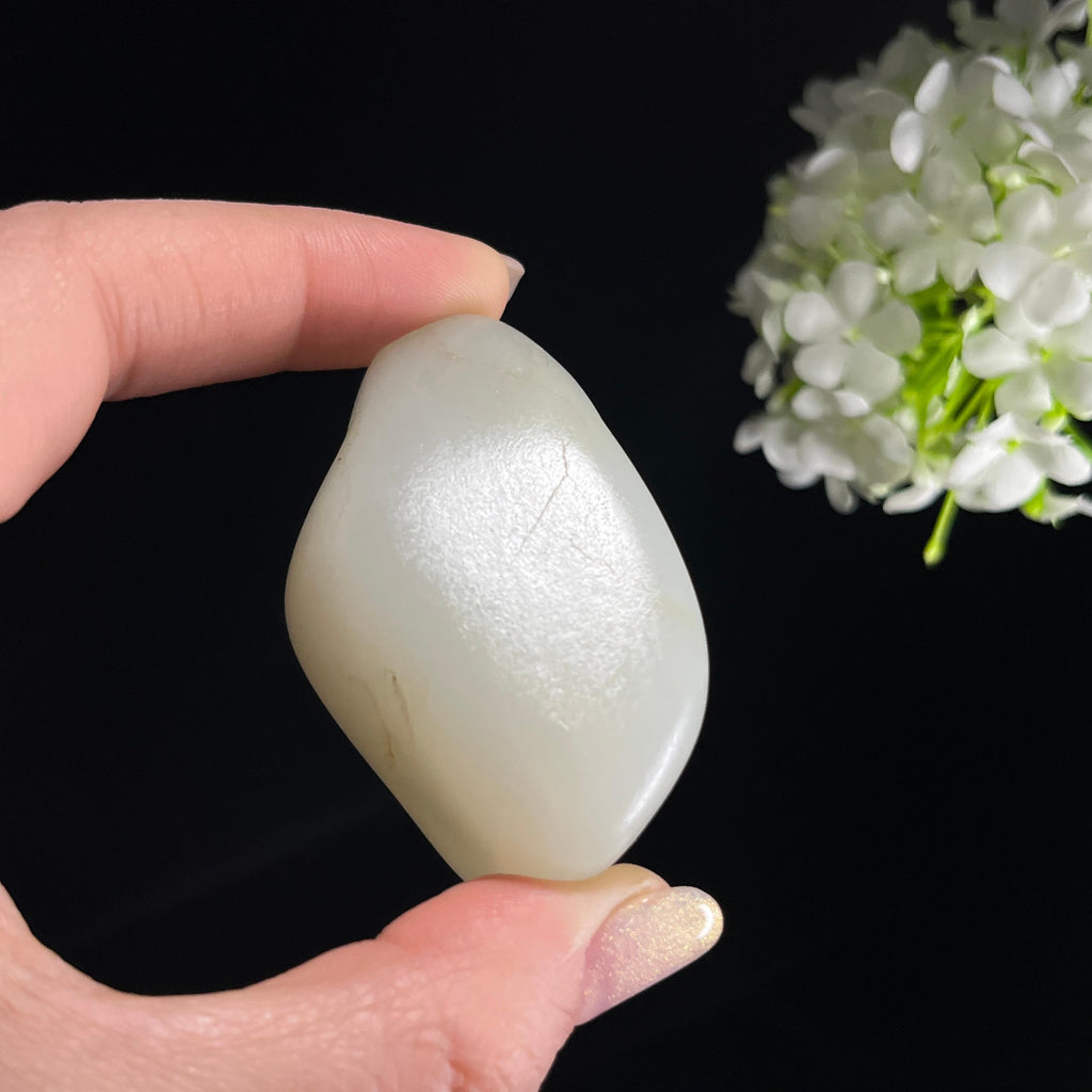 和田玉白玉“霜川摇影”光白籽籽料（yc353902）