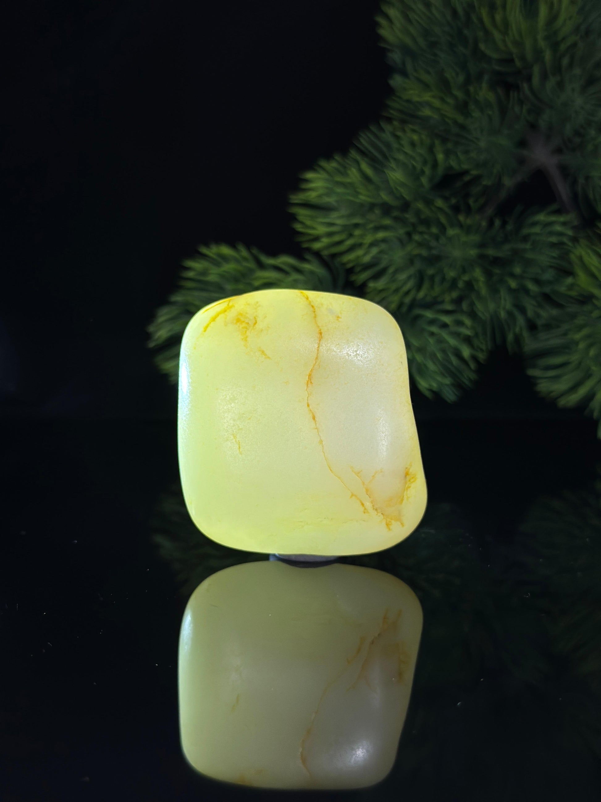 新疆和田玉白玉洒金皮籽料手把件（yc536545）
