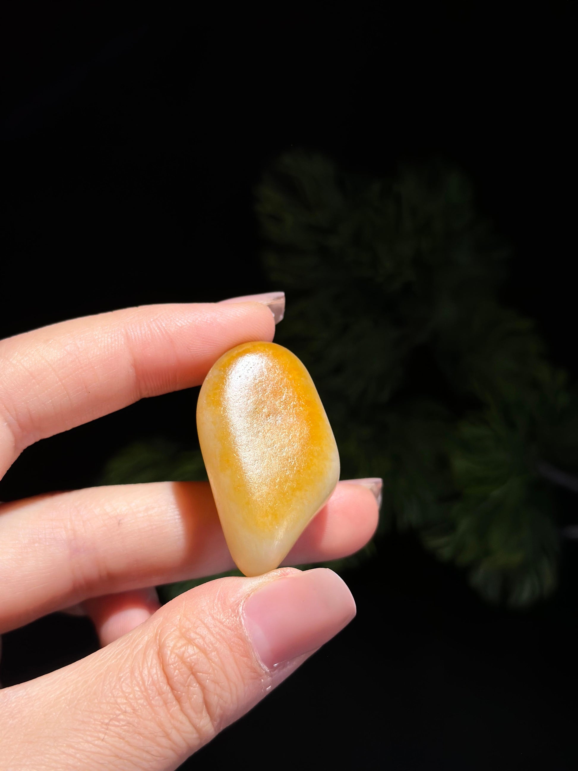 新疆和田玉白玉洒金皮秋梨皮珍品挂件籽（yc498219）