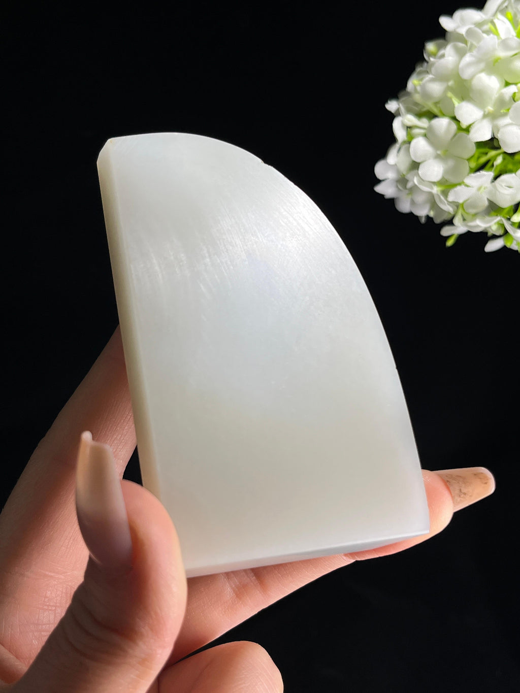 新疆天然和田玉白玉籽料原石毛料私人订制挂件无事牌板料（yc262210）