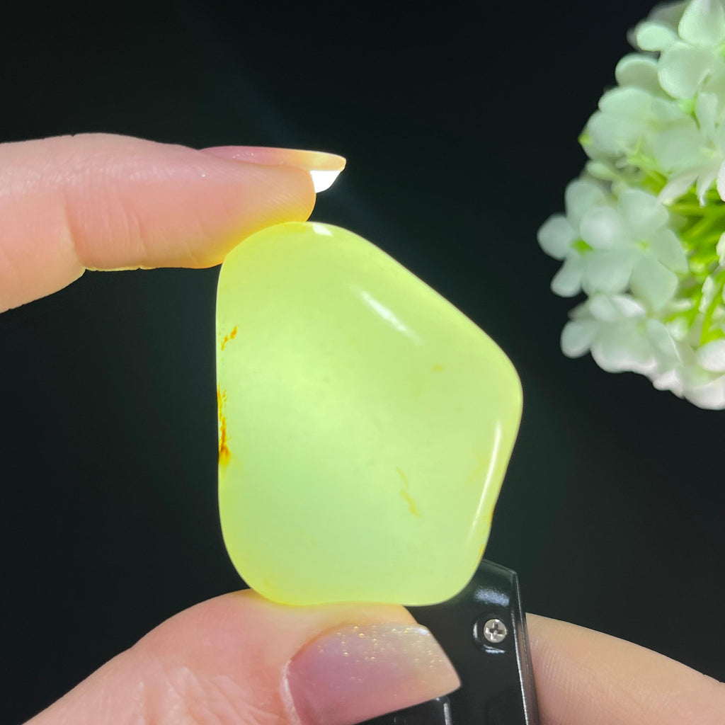 和田玉白玉“轻烟漠漠”洒红皮籽料（yc361332）