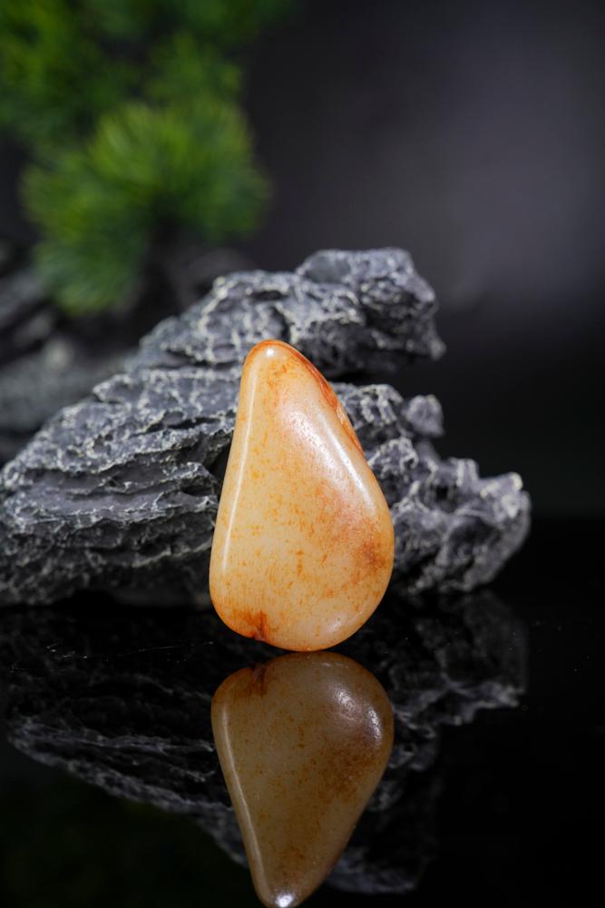 水滴型暖白种洒金皮原籽（yc208760）