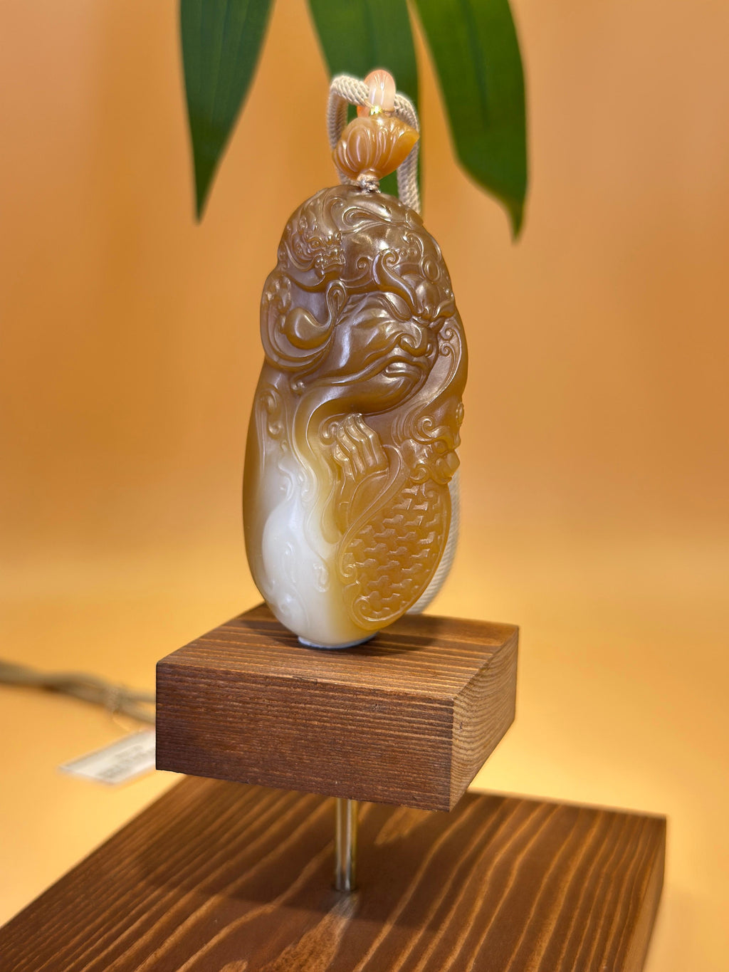 和田玉.武财神手把件（yc772332）
