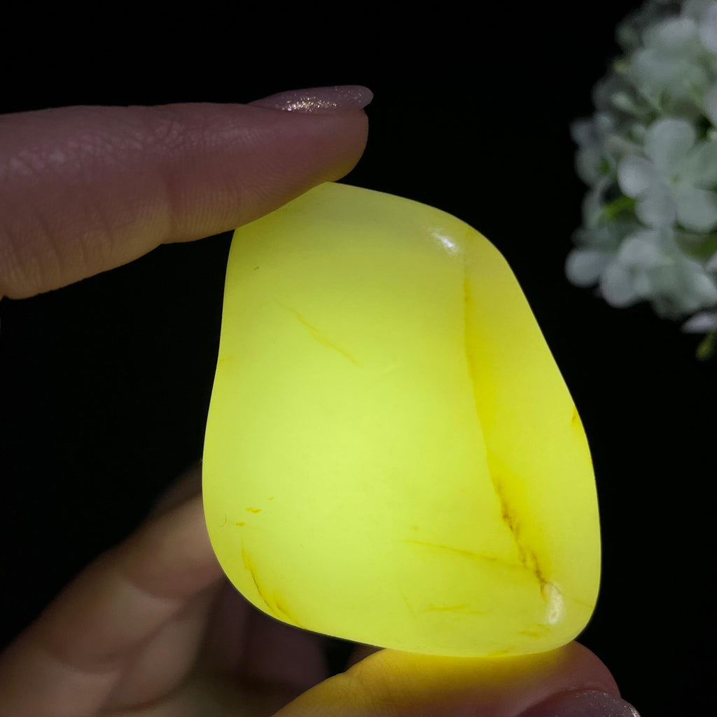 和田玉青白玉洒金皮“寒月留金”籽料原石（yc290837）