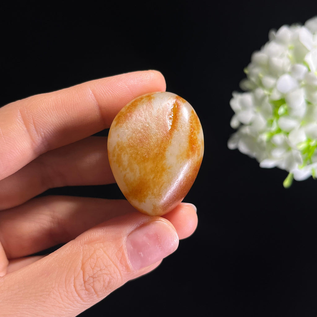 和田玉籽料白玉 “金砂天成”洒金皮籽料（yc337546）