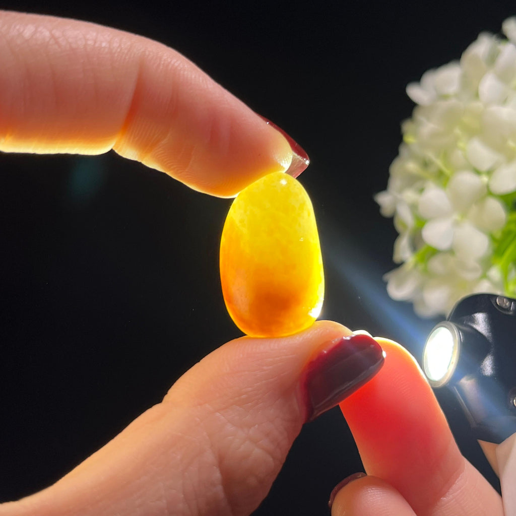 和田玉暖白种洒金皮聚红皮精品小籽（yc336383）