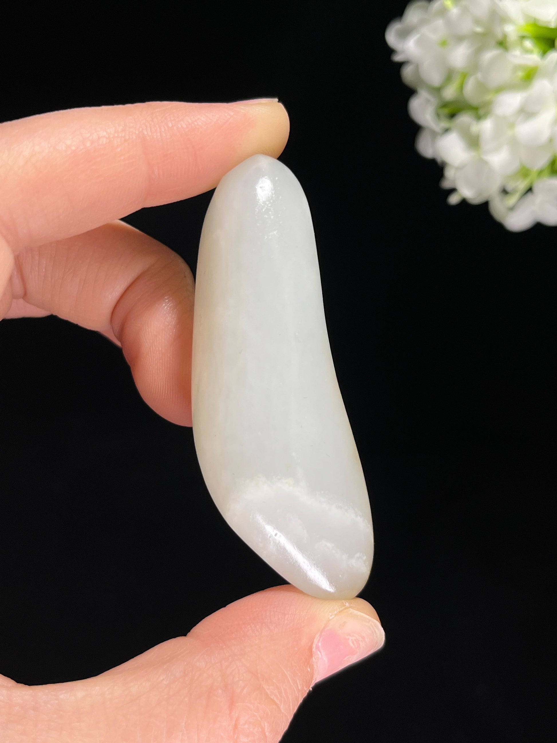 和田玉白玉籽料原石（yc258657）