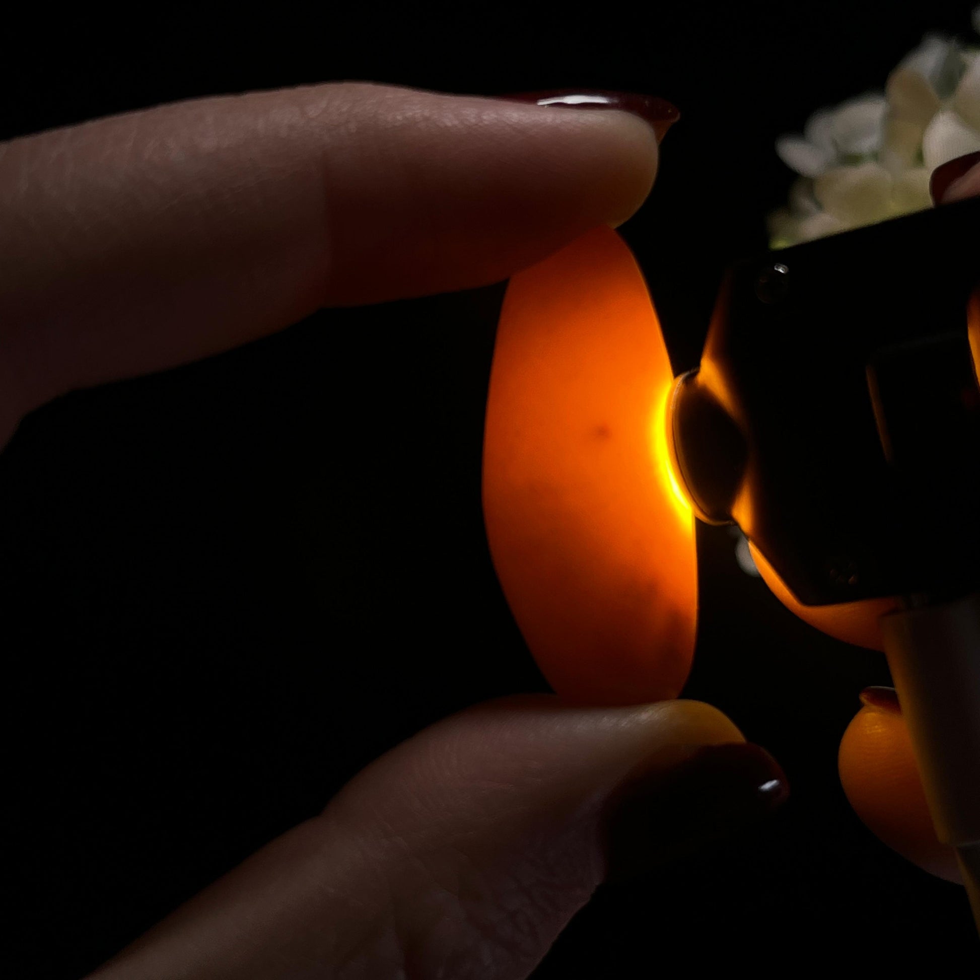 和田玉“流光金粟”黄沁籽料挂件（yc336339）