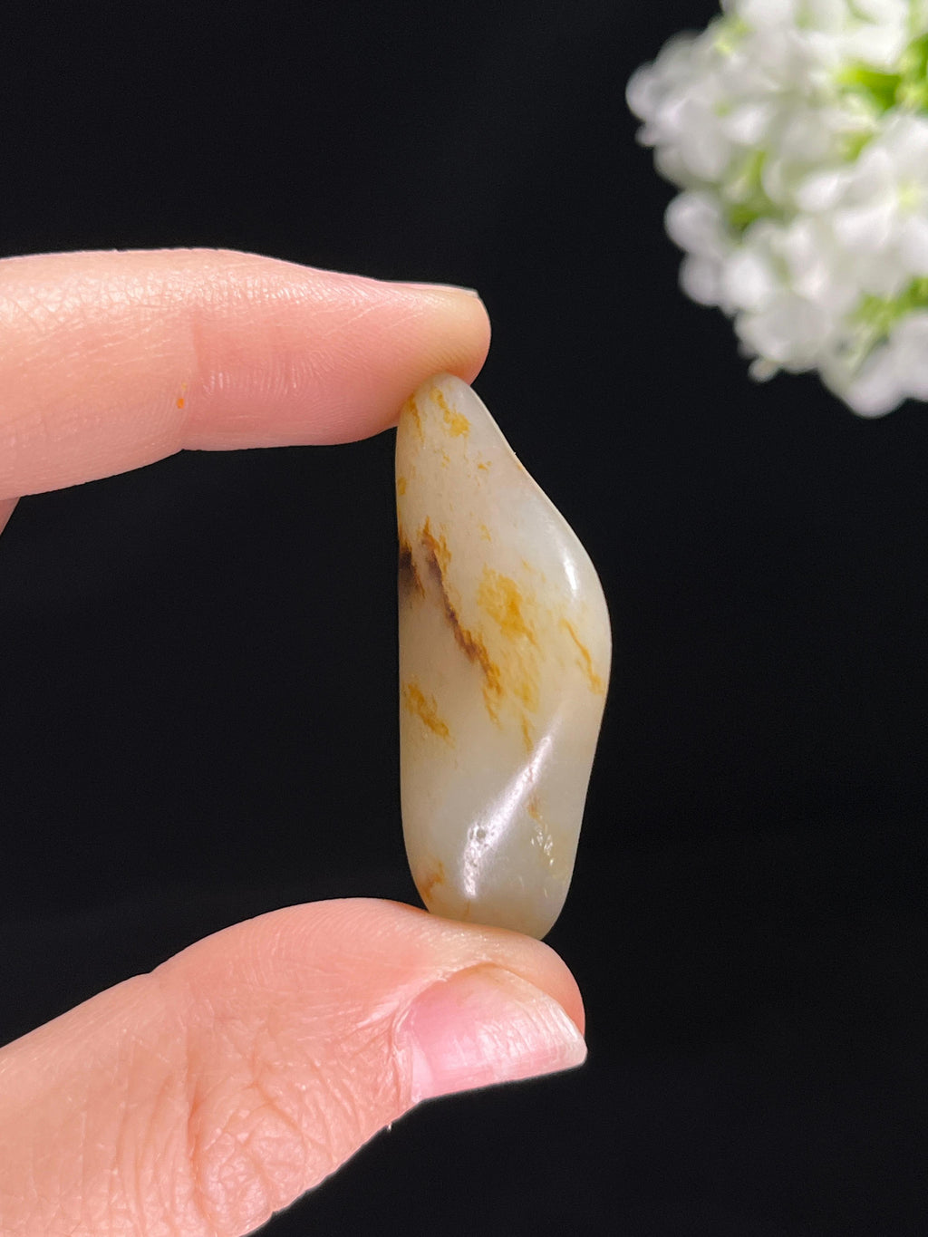 新疆和田玉聚红皮籽料原石（yc255413）