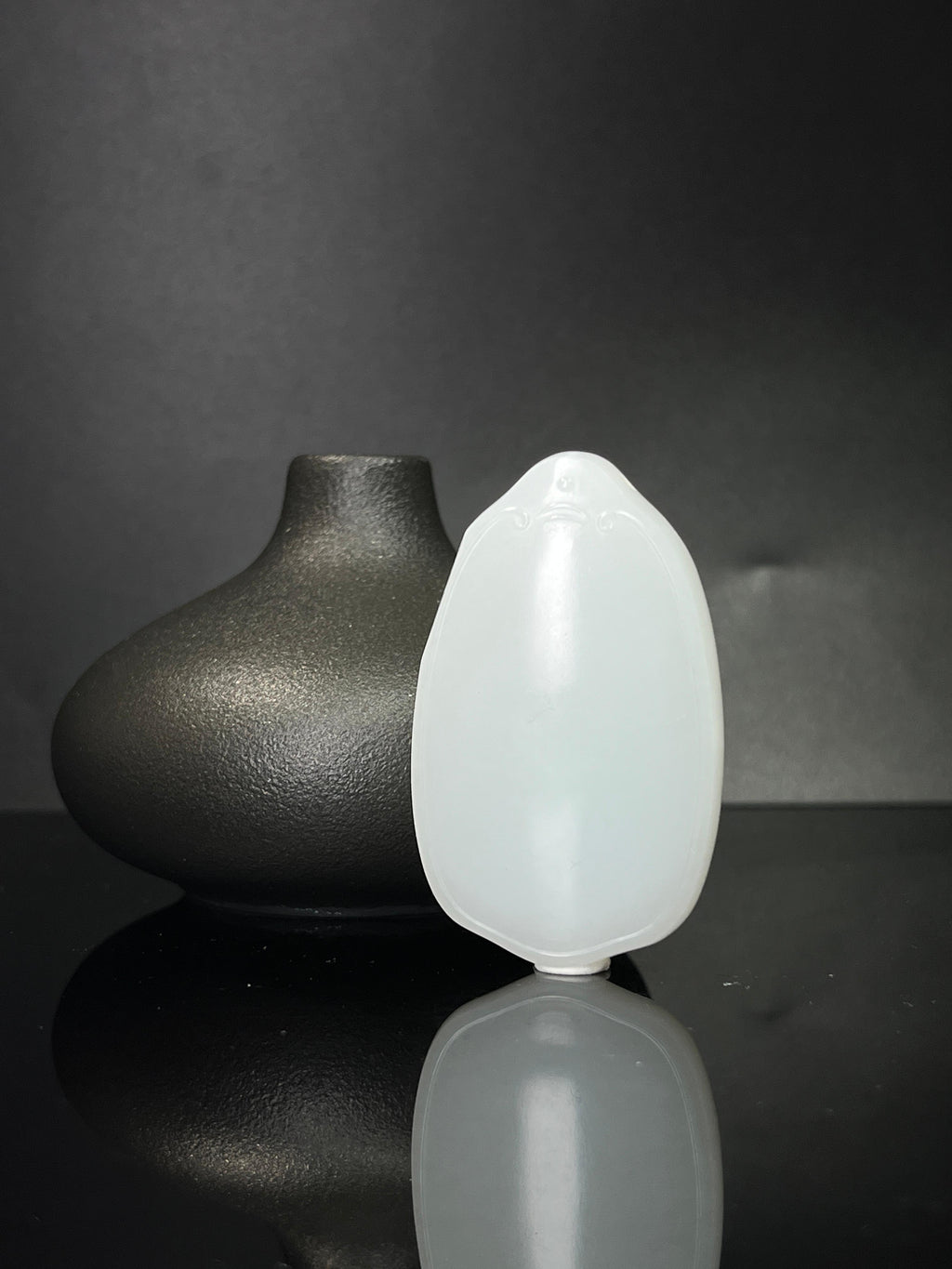 和田玉羊脂白玉无事牌（yc241012）