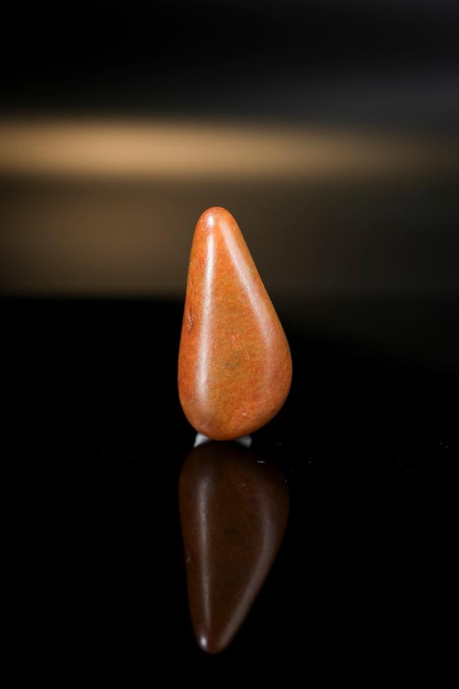 新疆和田玉精品黄沁籽料原石（yc254588）