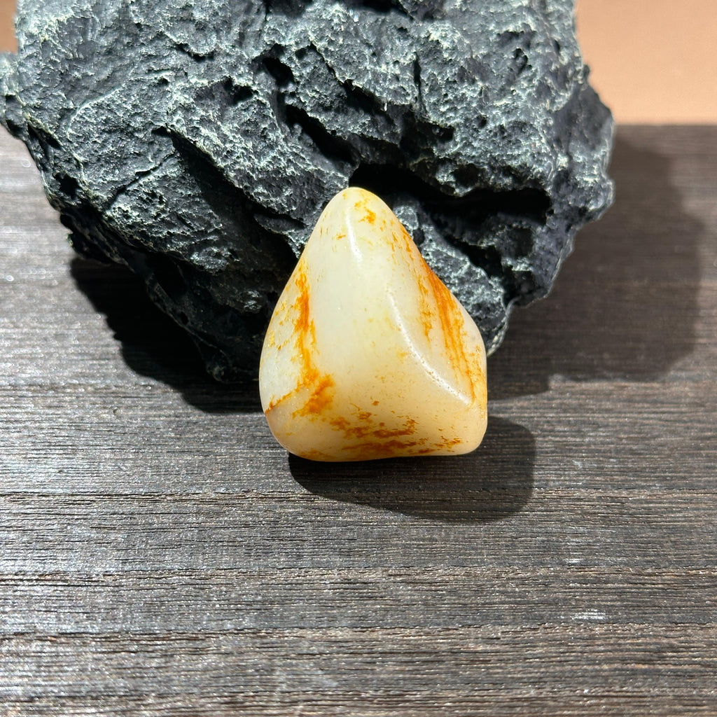 和田玉洒金皮籽料原石（yc198288）