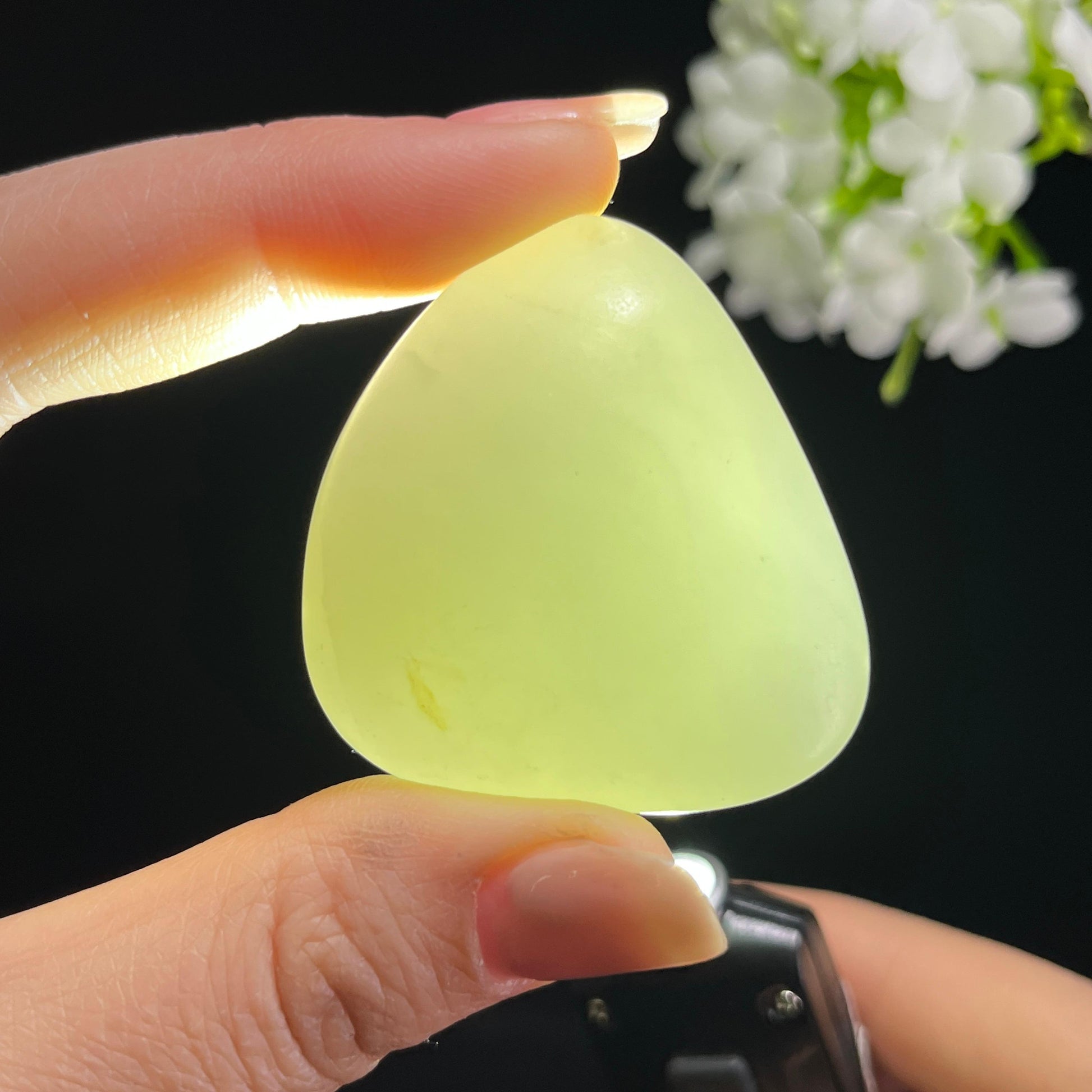 和田玉白玉“江雪无尘”光白籽料（yc379782）