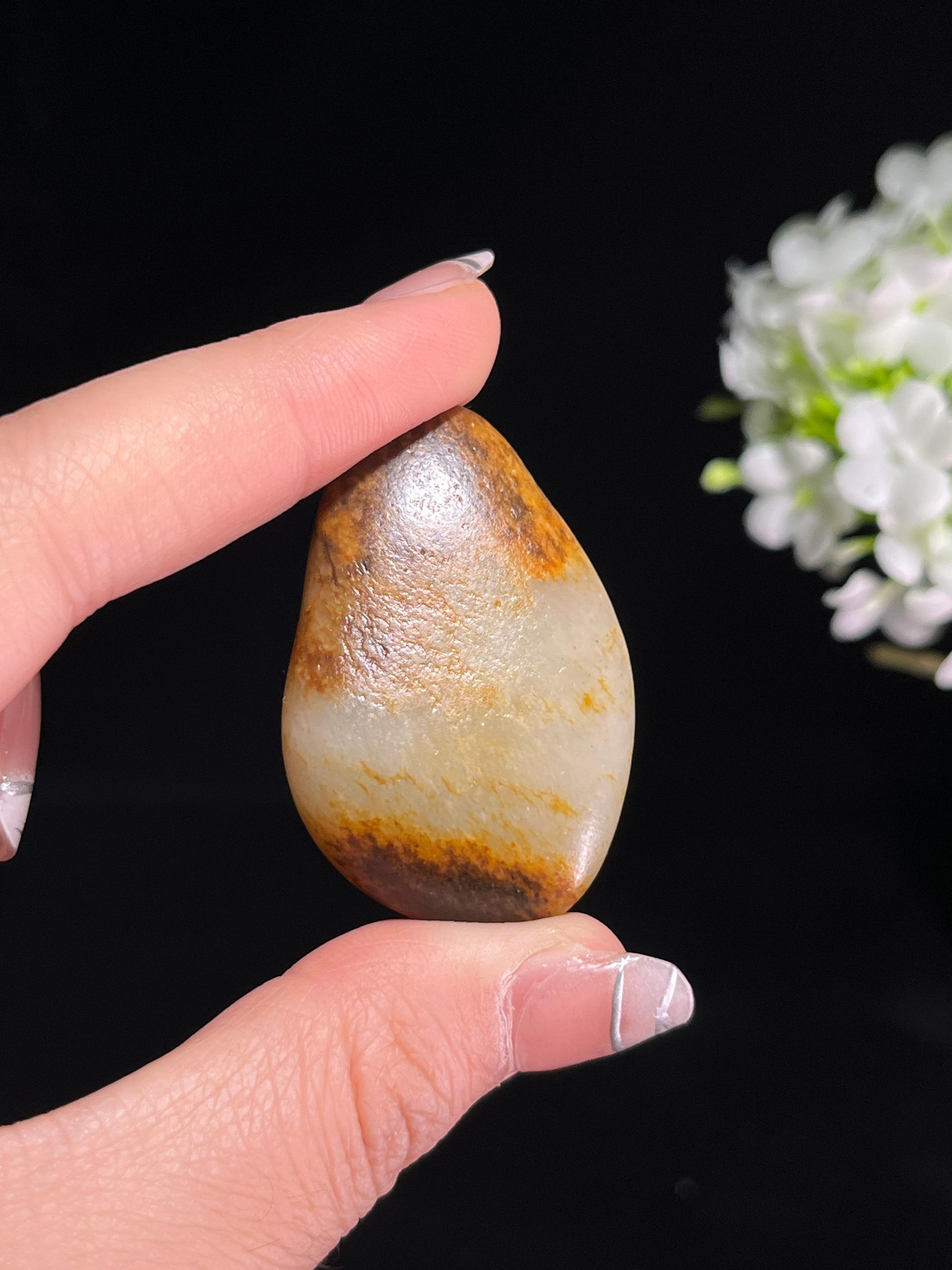 新疆和田玉籽料原石（yc245837）