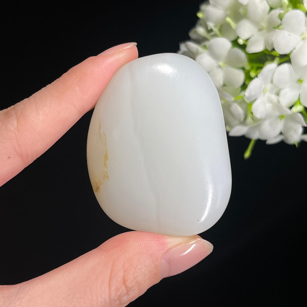 和田羊脂白玉籽料原石（yc297617）