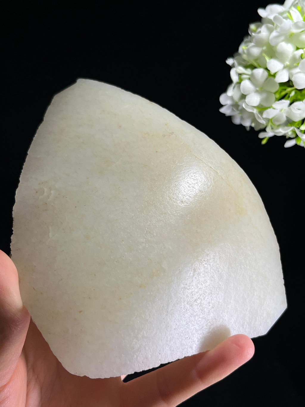 新疆天然和田玉白玉籽料原石毛料私人订制挂件手镯板料（yc262140）