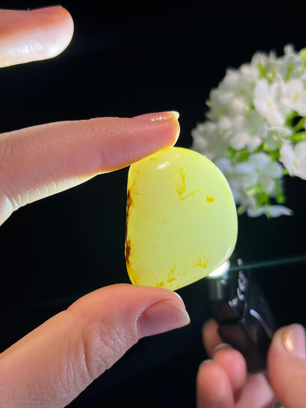新疆天然和田玉洒金皮籽料原石（yc274676）