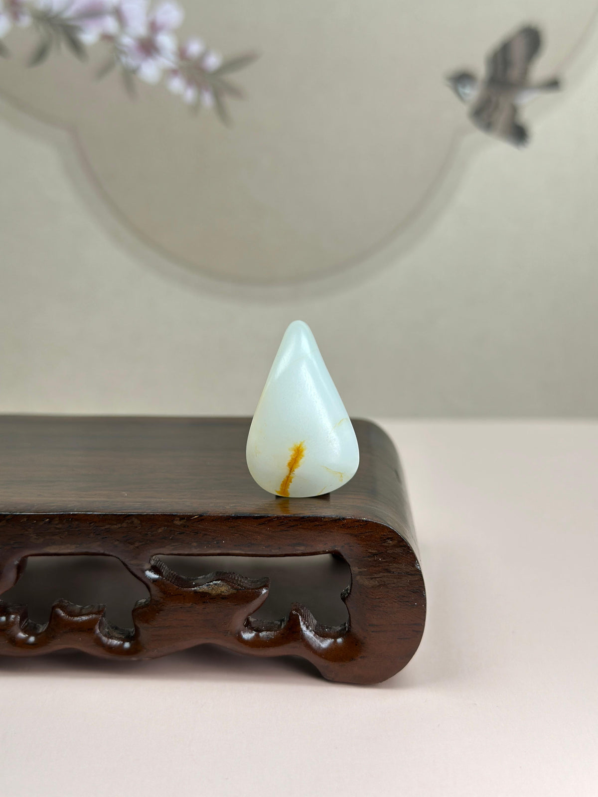 珍品新疆和田玉洒金皮白玉籽料（yc780097）