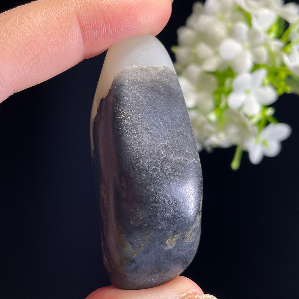 和田玉青花“云墨天成”籽料原石（yc312204）