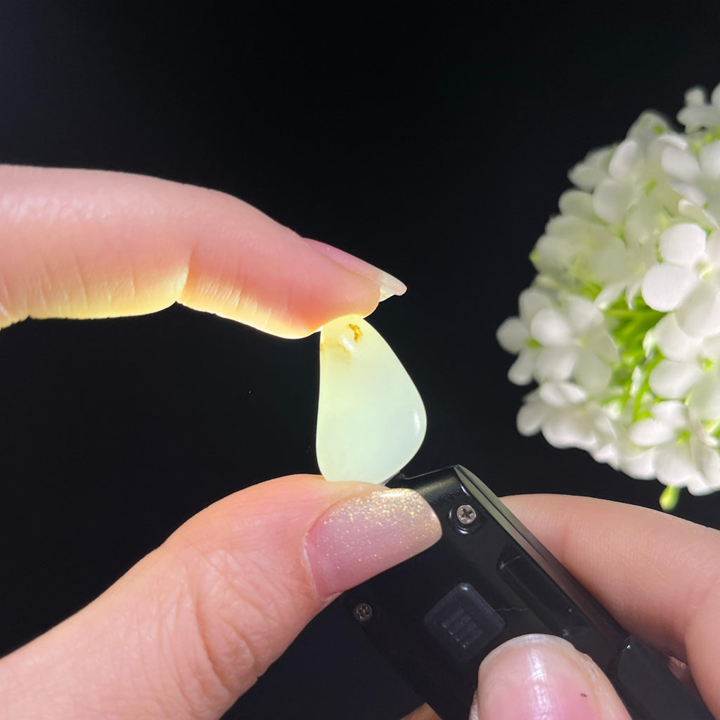 和田玉白玉“雪魂冰姿”光白籽料（yc361103）