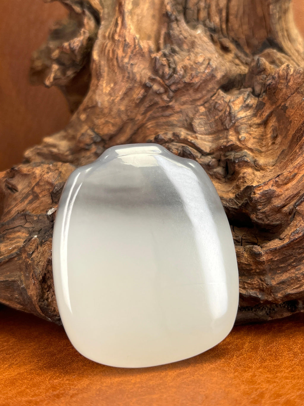 和田玉青花籽料平安挂件2（yc222824）