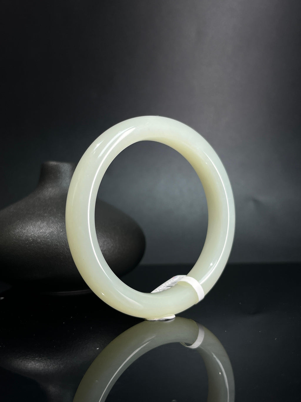 和田玉高青白手串（卡56）（yc242067）