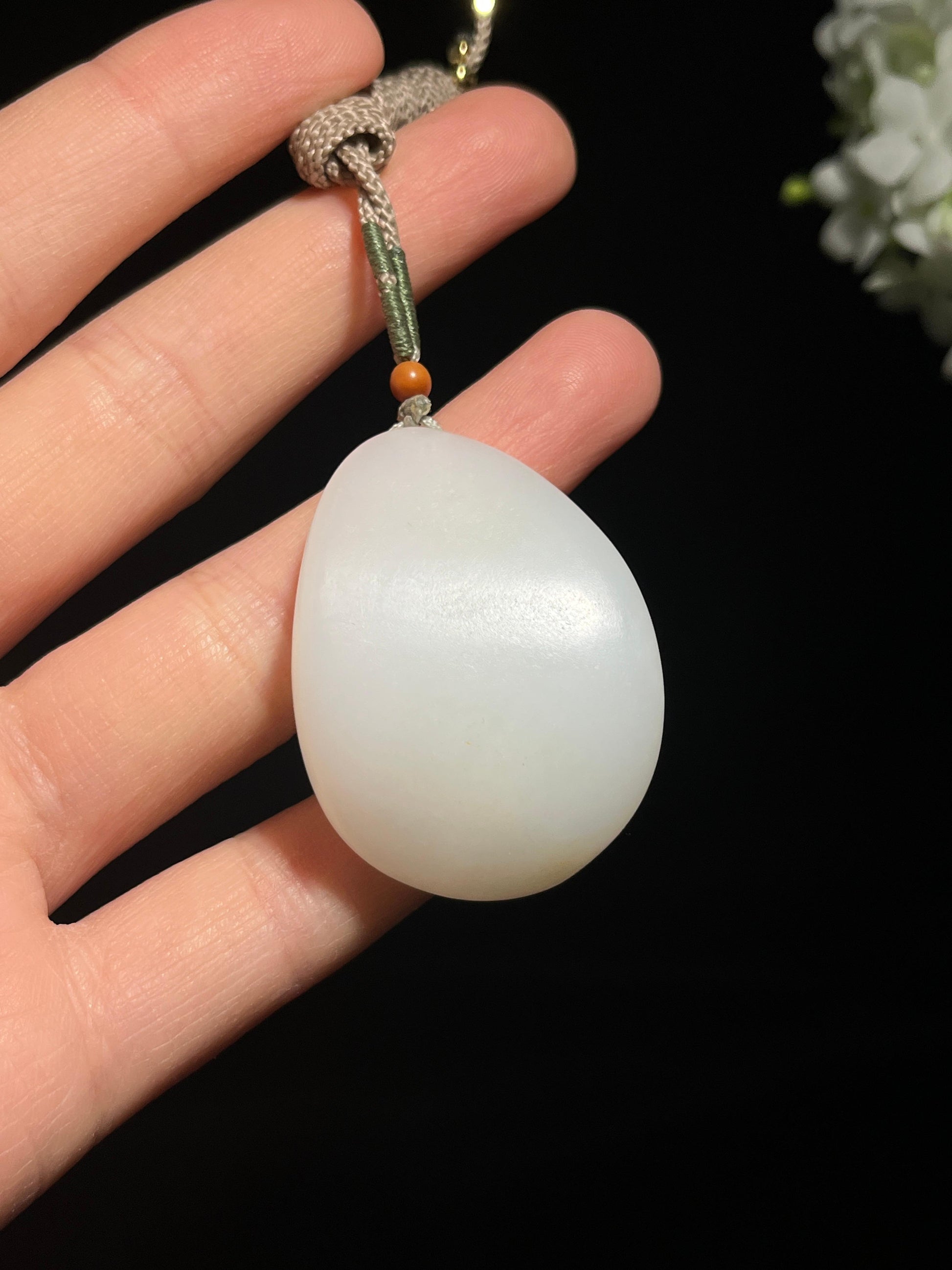 和田玉笑佛吊坠（yc258256）