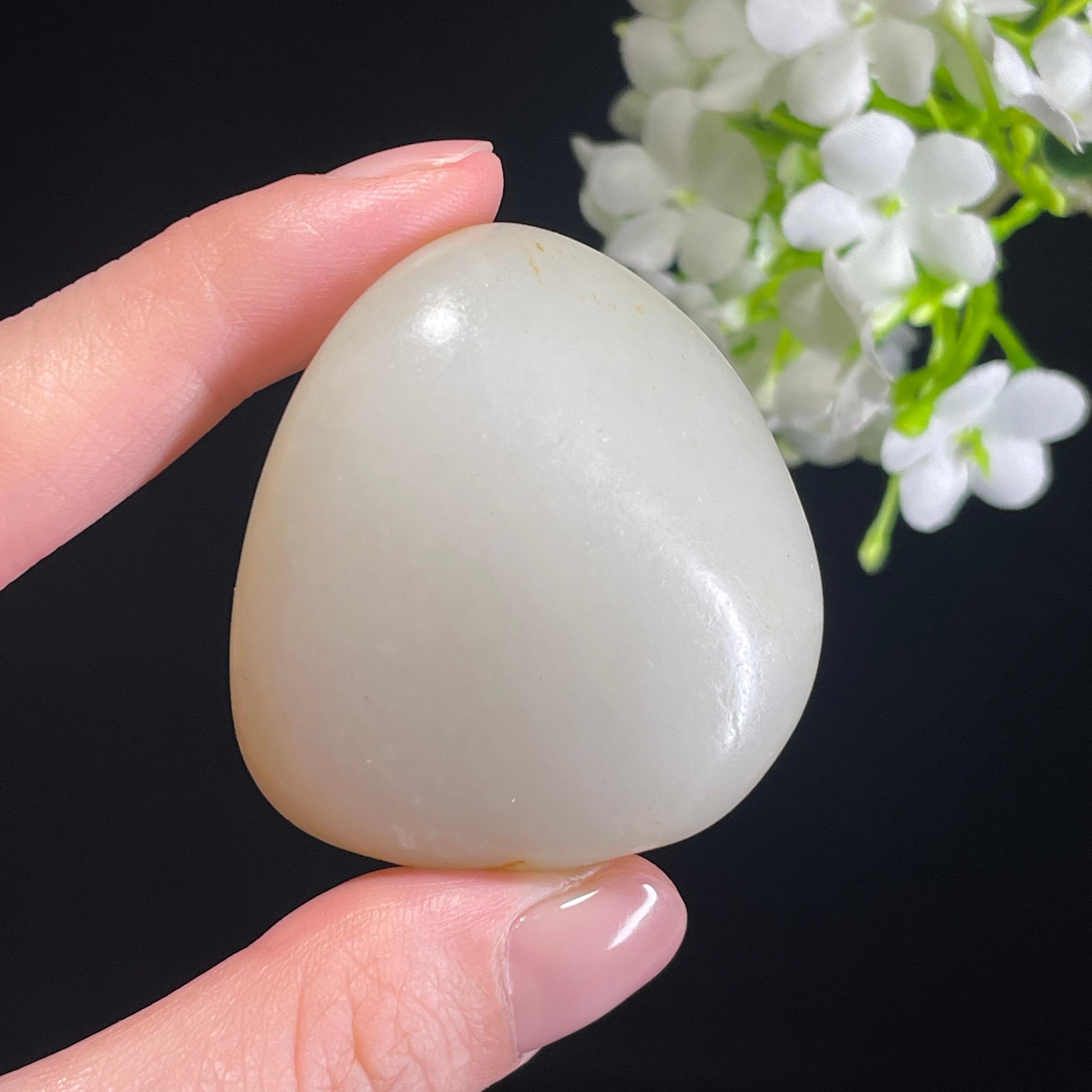 新疆天然和田玉“清润含光”洒金皮籽料（yc322331）