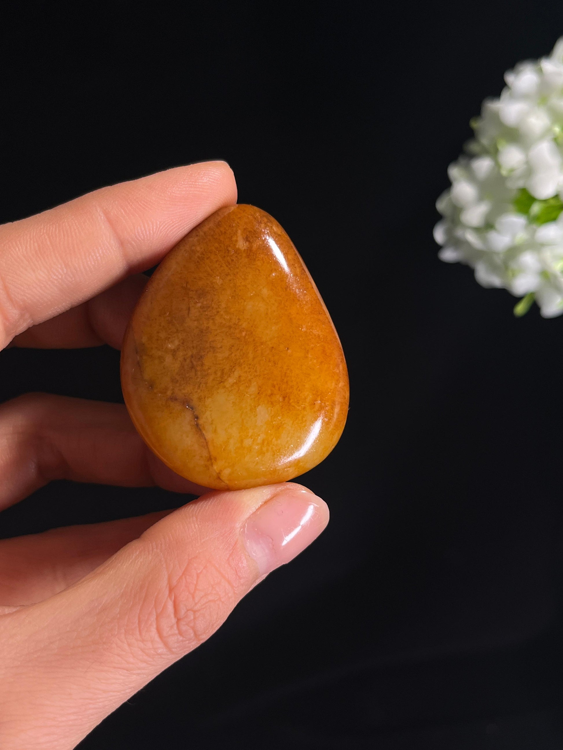 新疆天然和田玉金包银籽料原石挂件（yc276615）
