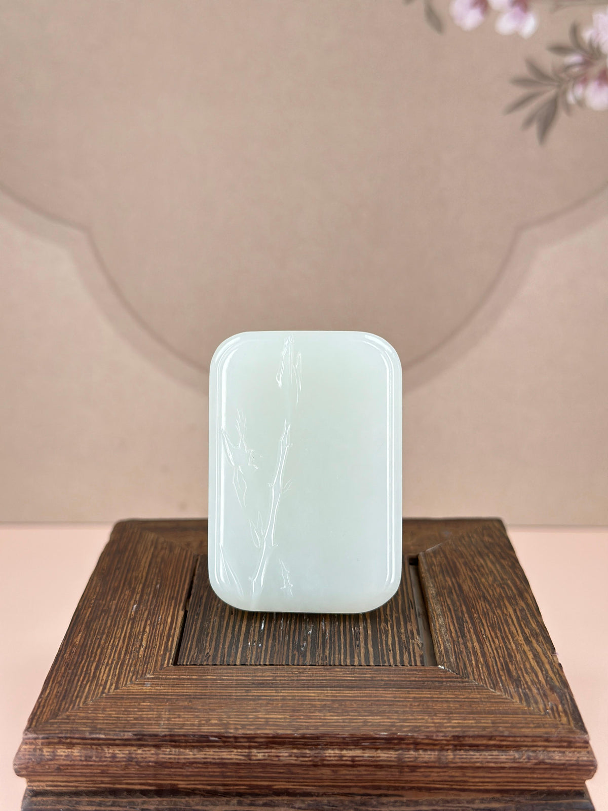 和田玉白玉虚空藏菩萨挂件（yc751059）