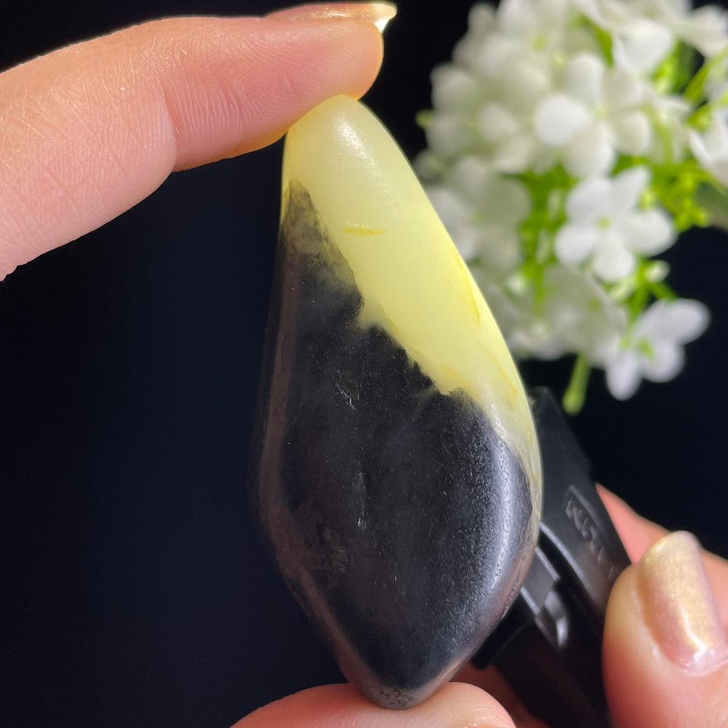 和田玉青花“云墨天成”籽料原石（yc312204）