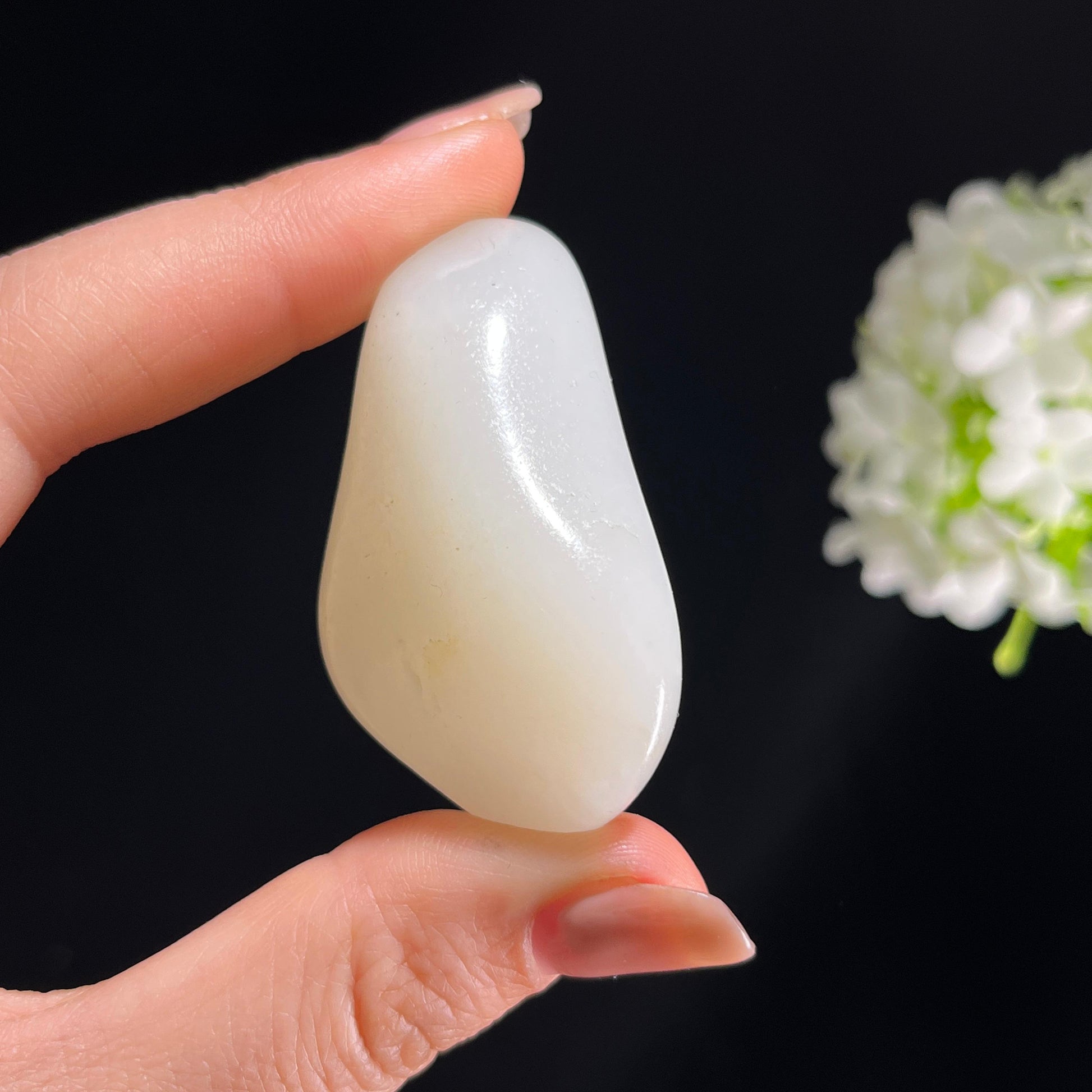 2026.4.9广告流，和田玉白玉“晴雪满川”淡洒金皮籽料（yc382826）