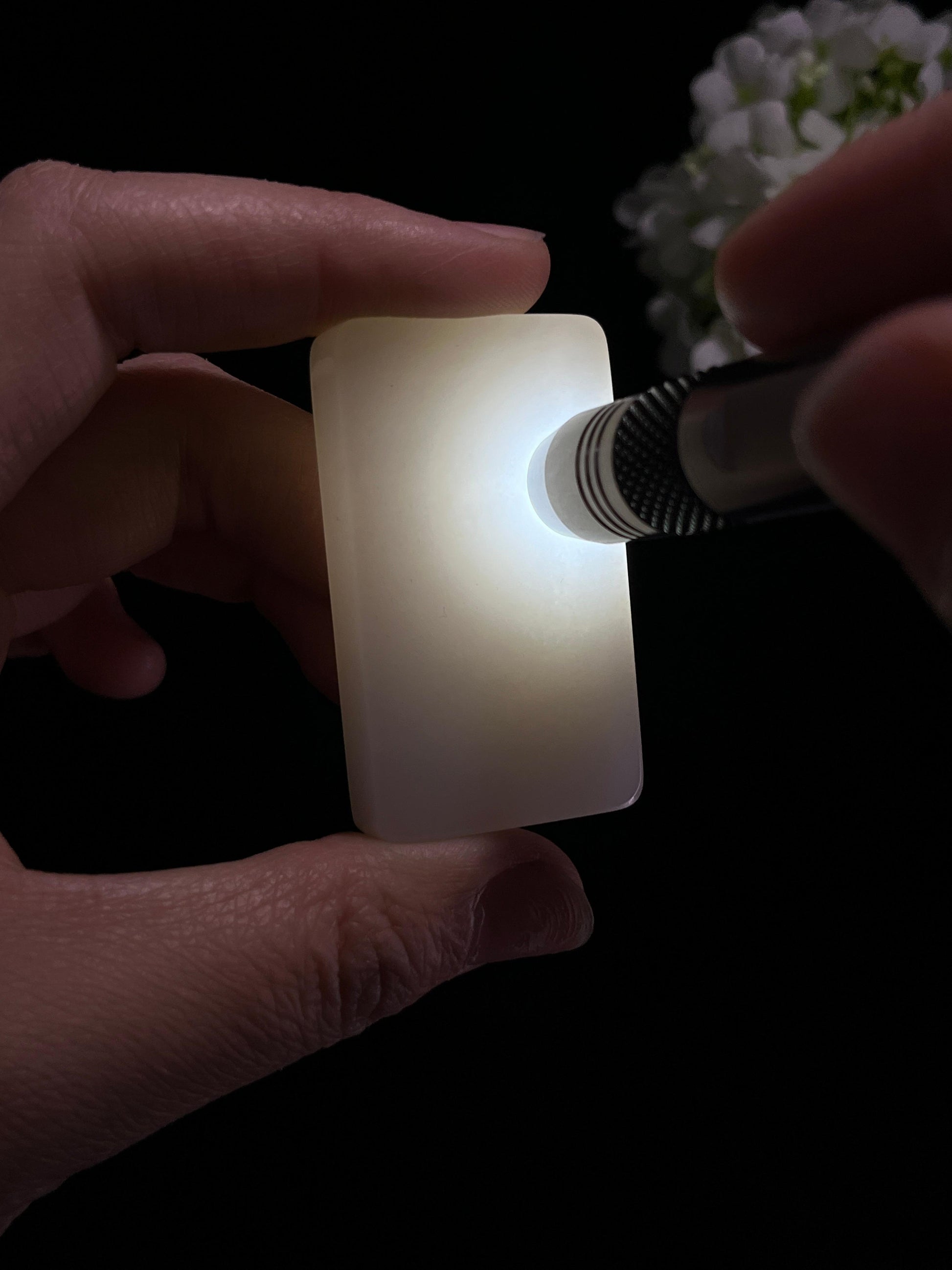 和田玉白玉无事牌（yc257298）